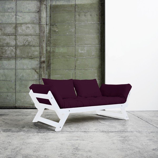 Bebop White/Purple Plum variálható kanapé - Karup-image-3