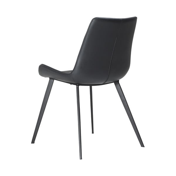 Hype fekete műbőr étkezőszék - DAN-FORM Denmark-image-4