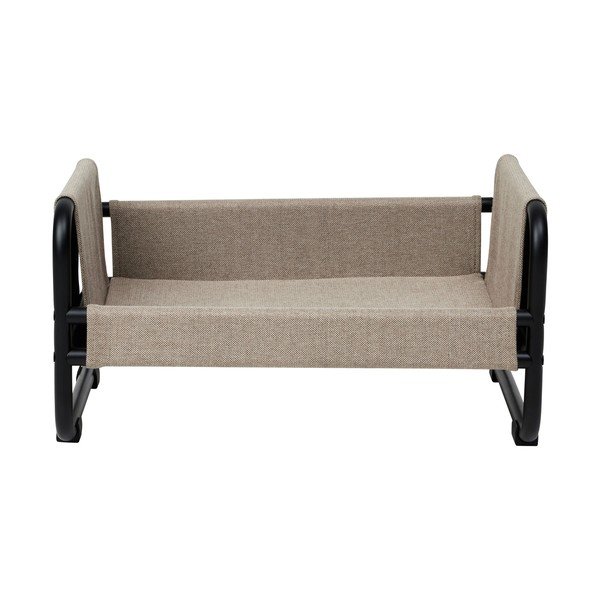 Fekete-bézs acél fekhely kutyáknak 52x40 cm Milo – OYOY Living Design