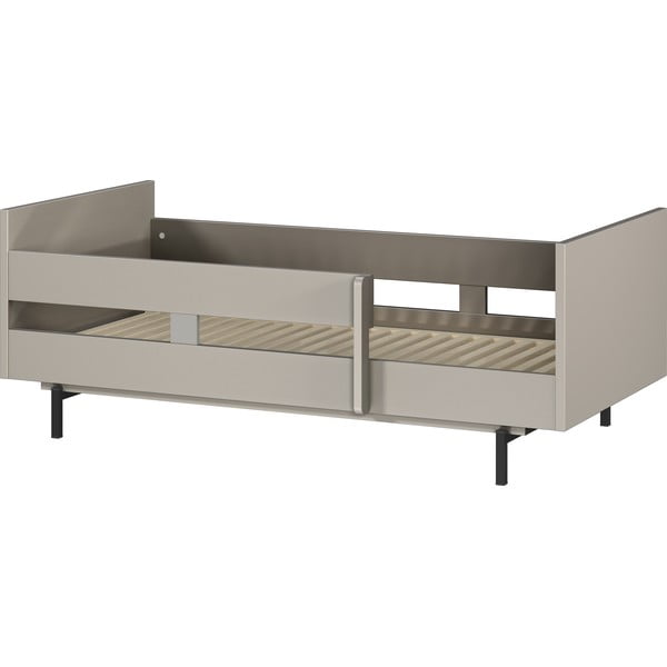 Szürke gyerekágy ágyráccsal 70x140 cm Tomino – Germania-image-4