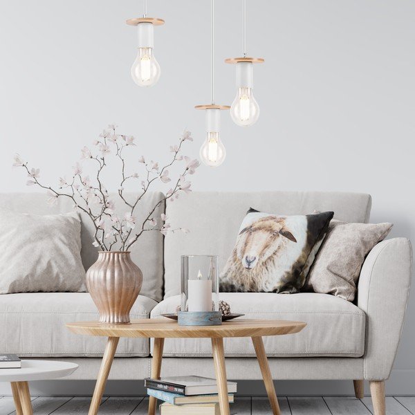 Fehér függőlámpa Angelina – LAMKUR-image-1