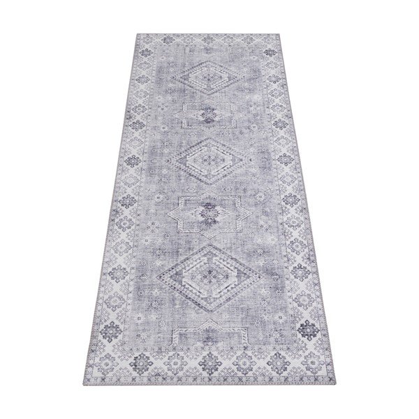 Gratia világosszürke futószőnyeg, 80 x 200 cm - Nouristan-image-4