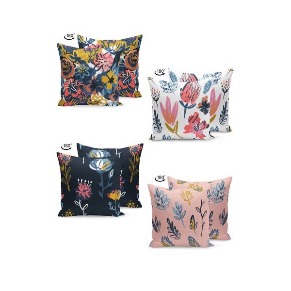 Artwork 4 db-os párnahuzat szett, 45 x 45 cm - Kate Louise-image-1
