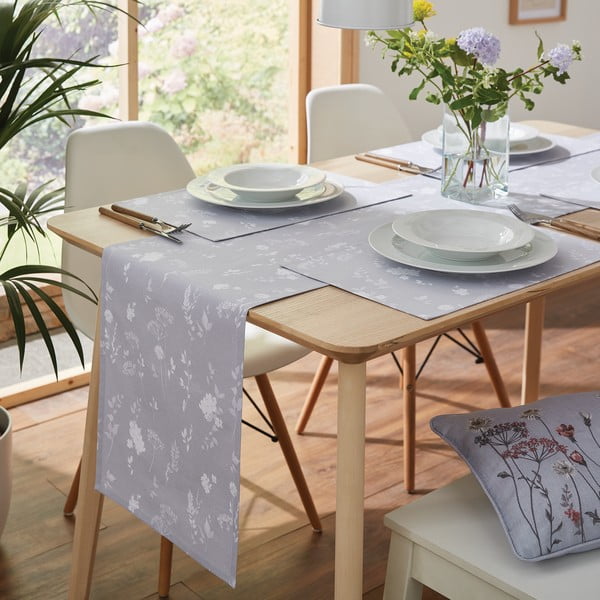 Textil tányéralátét szett 2 db-os 46x30 cm Meadowsweet Floral – Catherine Lansfield-image-2