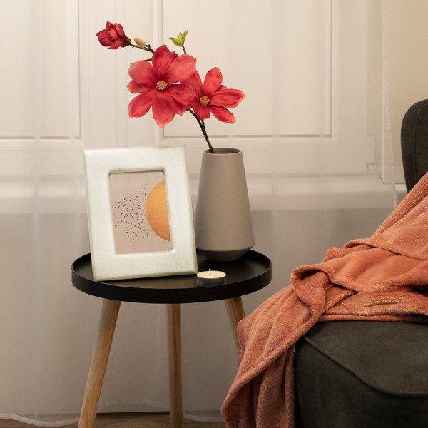 Krémszínű műanyag álló képkeret 19x24 cm Shina – Restilo-image-1