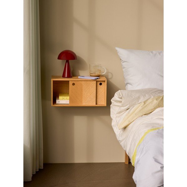 Herringbone tölgyfa fali polc - Hübsch-image-4