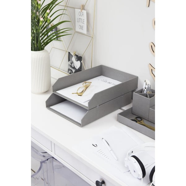 Karton rendszerező szett dokumentumokhoz 2 db-os Hakan – Bigso Box of Sweden-image-2