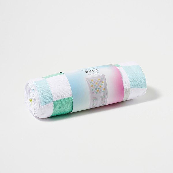 Summer Games pamut strandtörölköző, 160 x 90 cm - Sunnylife-image-2