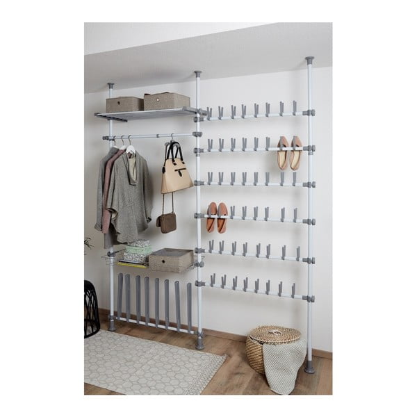 Hercules 2 db teleszkópos állvány, cipőtartó rendszerhez, hosszúság 75 - 120 cm - Wenko-image-4