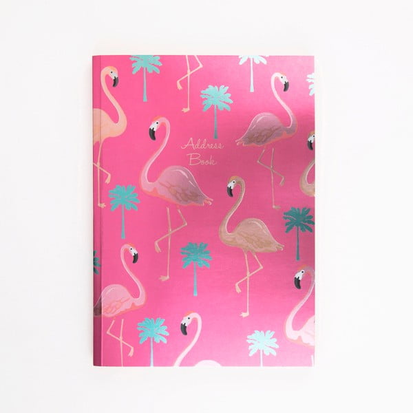 Flamingo A5 rózsaszín címjegyzék - GO Stationery