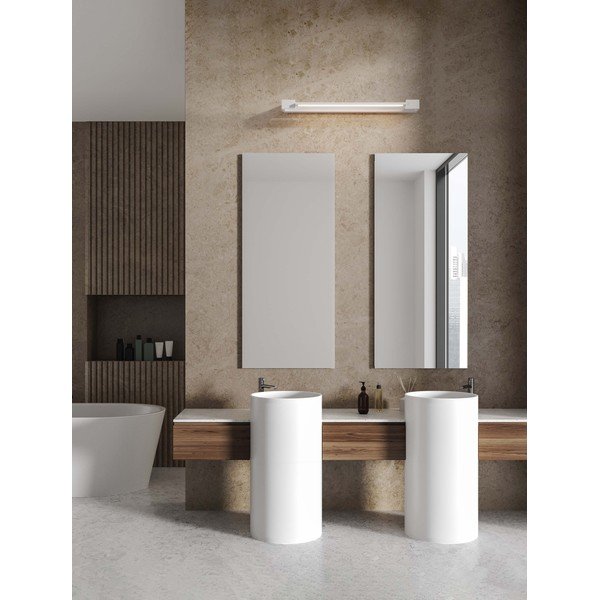 Matt fehér alumínium LED fali lámpa Arga – Nova Luce-image-1