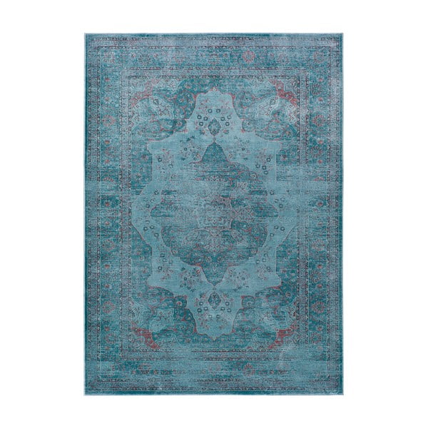 Lara Aqua kék viszkóz szőnyeg, 120 x 170 cm - Universal