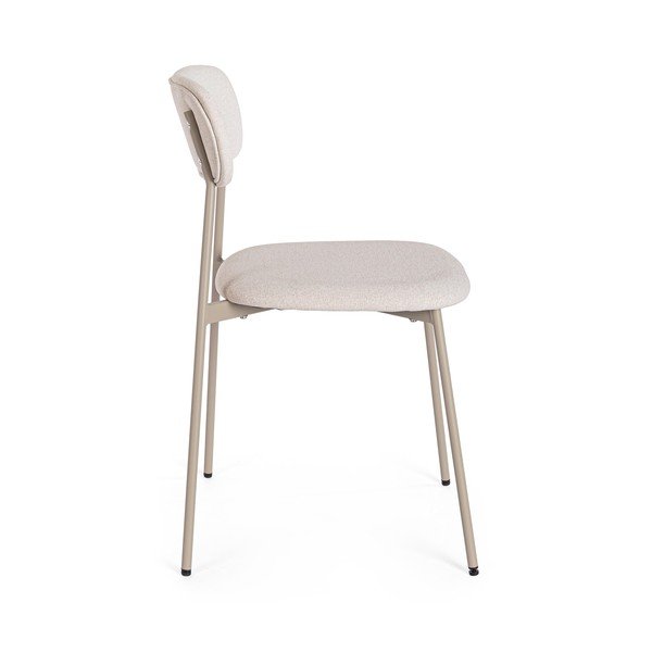 Szürkésbarna kárpitozott étkezőszék Inka – Yes Everyday-image-3