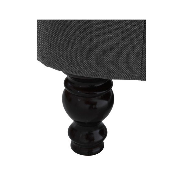 Mareille Black fekete színű füles fotel - Max Winzer-image-2