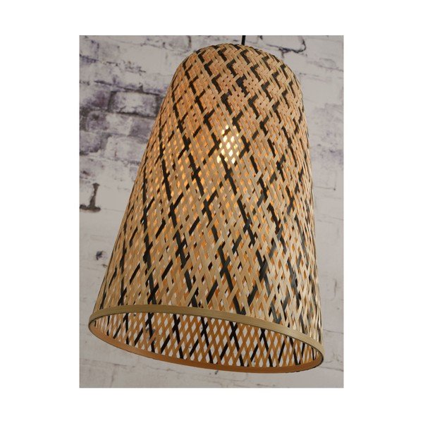 Kalimantan bambusz függőlámpa, ⌀ 34 cm - Good&Mojo-image-3