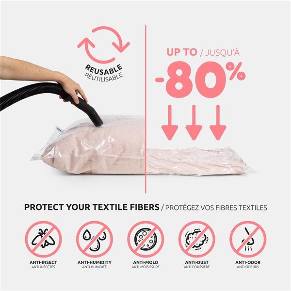 Vákuumzsák készlet 2 db-os Premium Valve S – Compactor-image-1