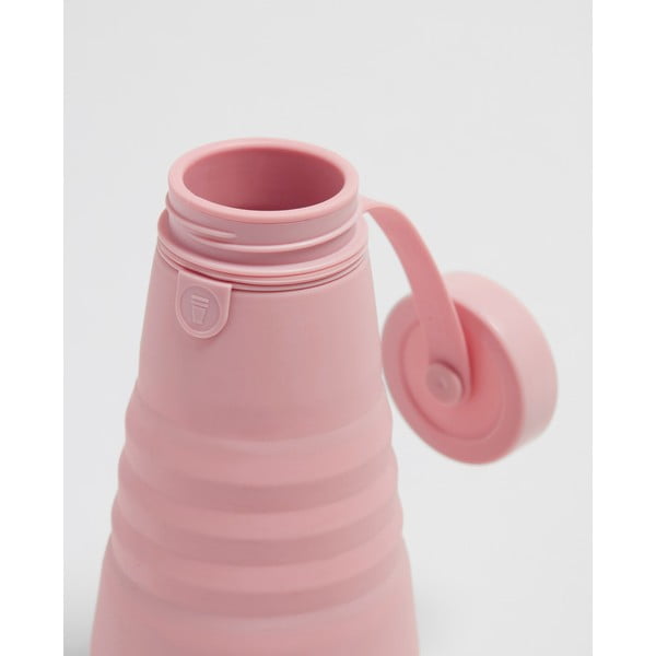 Bottle Carnation rózsaszín összecsukható palack, 590 ml - Stojo-image-2