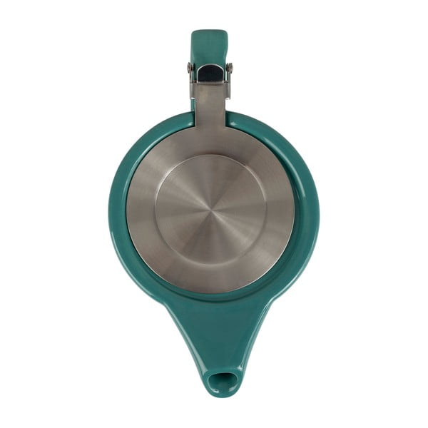 Petróleumkék agyagkerámia teáskanna 800 ml Design – Sema-image-3