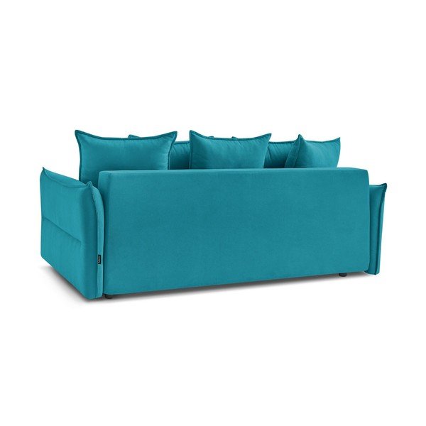 Türkiz kinyitható kanapé 226 cm Leon – Bobochic Paris-image-4