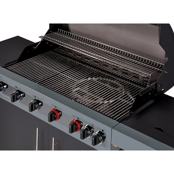 Gáz grillsütő Boston Black 6 KR Turbo - ENDERS-image-4