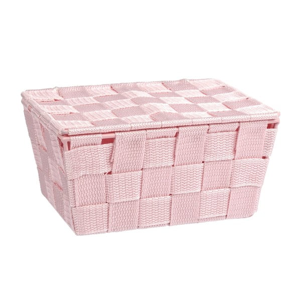 Adria rózsaszín fedeles kosár - Wenko-image-1