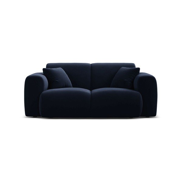 Sötétkék bársony kanapé 170 cm Molino – Micadoni -image-2