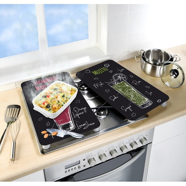 Tűzhely fedőlap szett 2 db-os 30x52 cm Margarita – Wenko-image-1