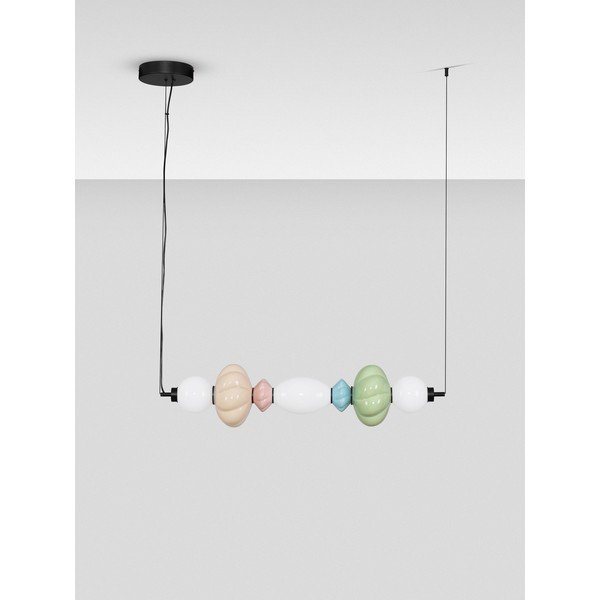 Kerámia LED dimmelhető függőlámpa kerámia búrával-üveg búrával Oneta – Nova Luce-image-3