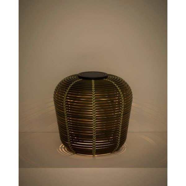 Napelemes-USB LED asztali-hordozható kültéri lámpa ø 35 cm Garoina – Kave Home-image-3