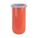 Narancssárga üveg váza (magasság 25 cm) Plegado  – PT LIVING