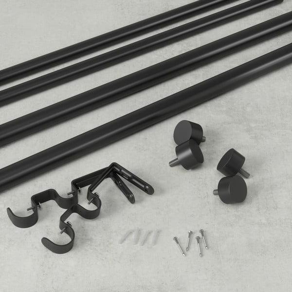 Acél bővíthető-dupla függönykarnis 91 - 168 cm Cappa – Umbra-image-4