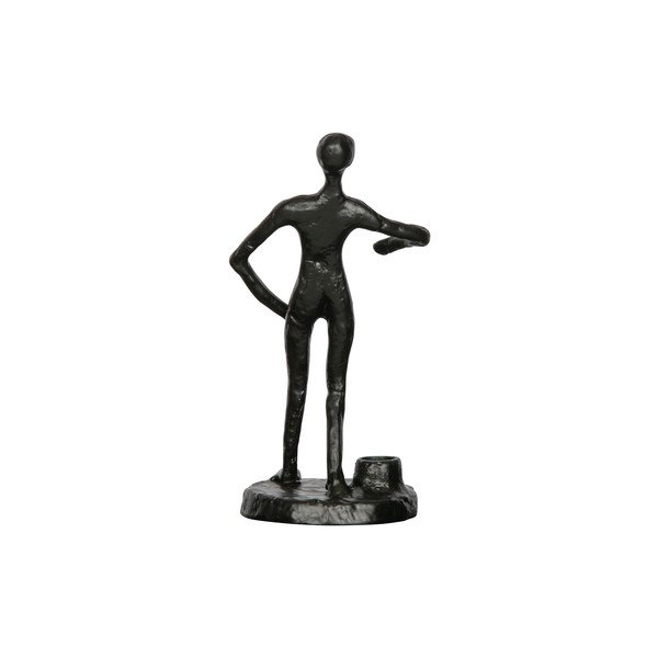 Mattie fekete gyertyatartó - WOOOD-image-4