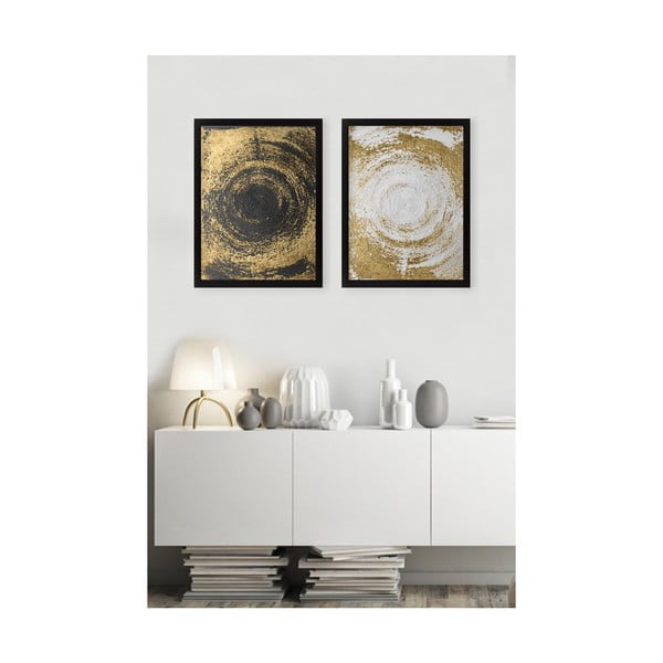 Circles Golden 2 kép - Tablo Center-image-1