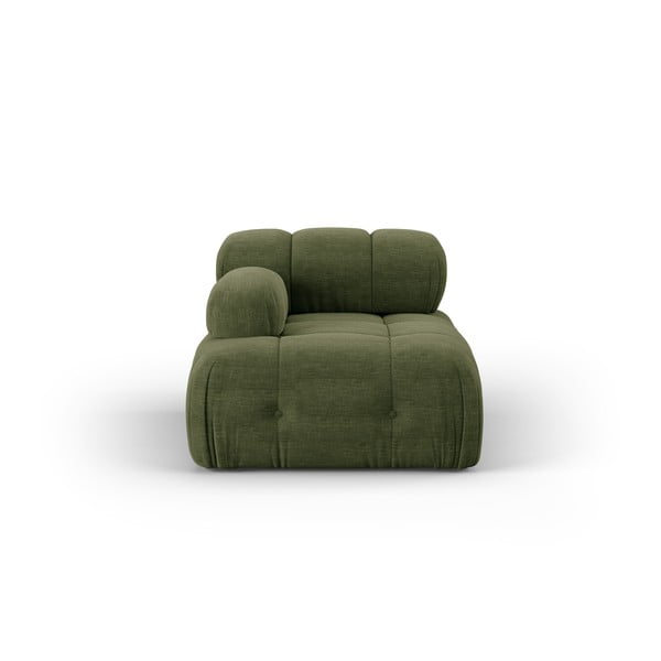 Sötétzöld kanapé modul Ferento – Cosmopolitan Design
