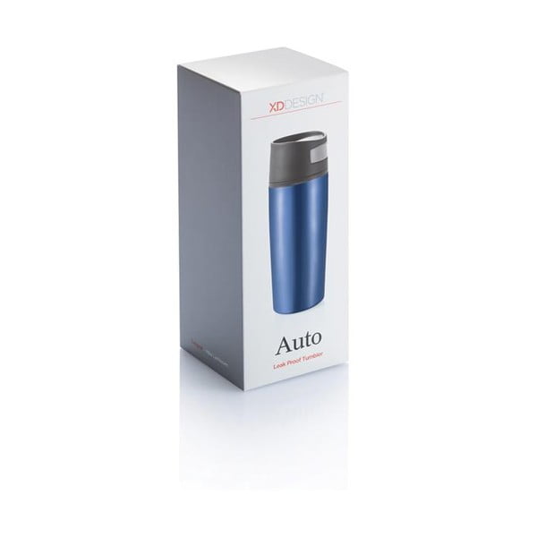 Leak autós kék termo bögre, 400 ml - XD Design-image-1