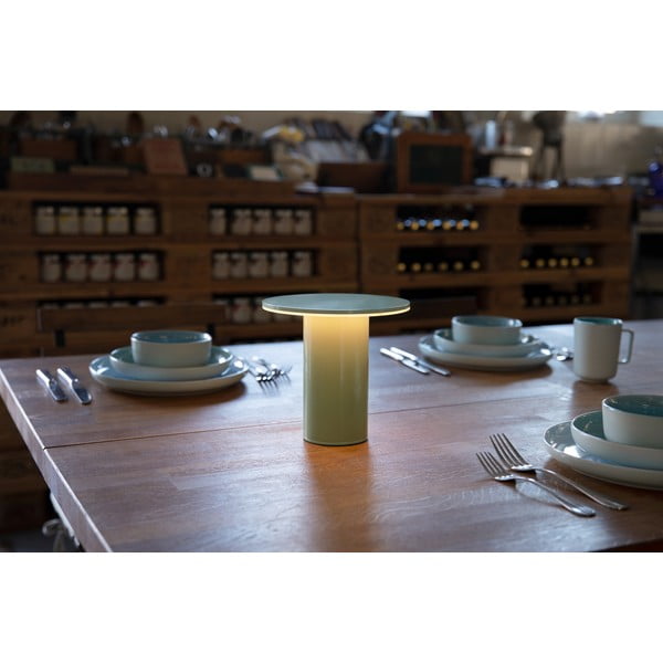 Zöld LED dimmelhető asztali lámpa (magasság 18 cm) Fungo – Remember-image-3