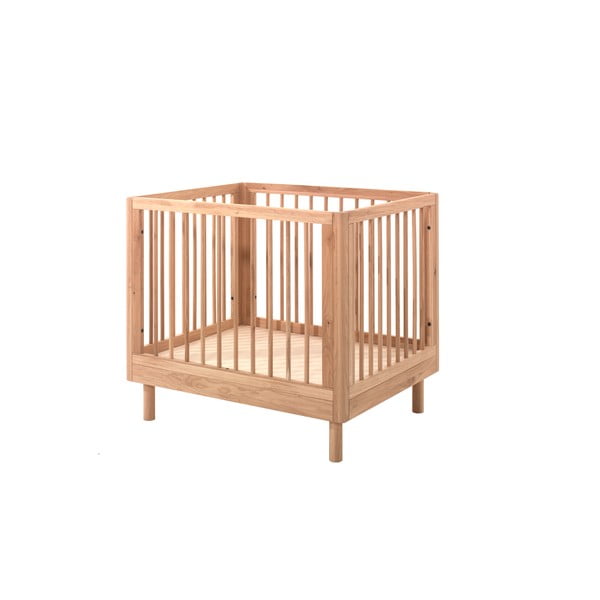 Natúr színű tölgyfa járóka 95x75 cm Forrest – Vipack