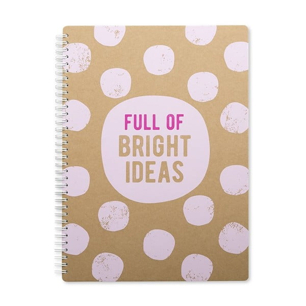 Bright Ideas jegyzetfüzet, A4 - GO Stationery