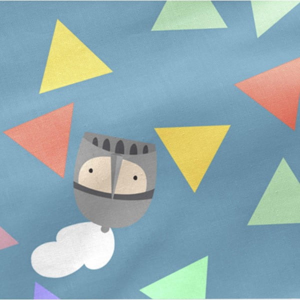 Knight elasztikus pamut lepedő, 70 x 140 cm - Mr. Fox-image-4