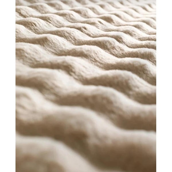 Bézs mosható kerek szőnyeg ø 80 cm Bubble Cream – Mila Home-image-3