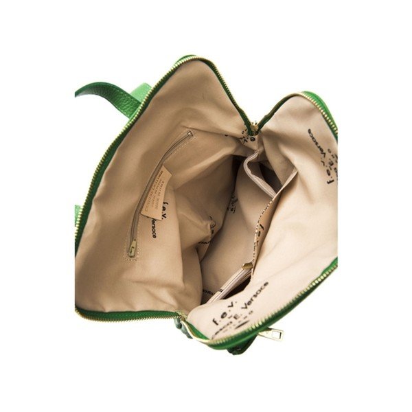 Ramona zöld színű női bőr hátizsák - f.e.v. by Francesca E. Versace-image-3