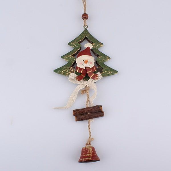 Snowman felakasztható fém dekoráció - Dakls