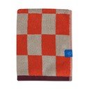 Narancssárga-bézs frottír bio pamut törölköző 50x90 cm Retro – Mette Ditmer Denmark