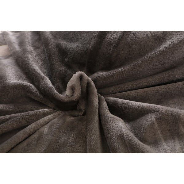 Szürke egyszemélyes mikroplüss ágyneműhuzat 140x200 cm – My House-image-4