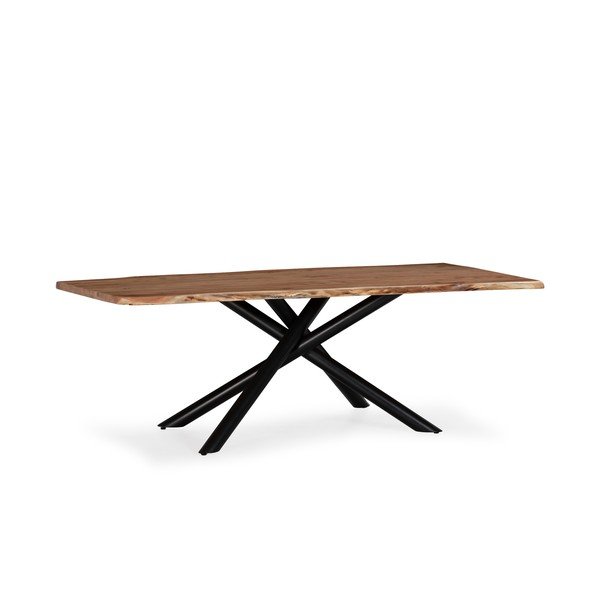 Akácfa étkezőasztal 100x220 cm Anuri – MOME