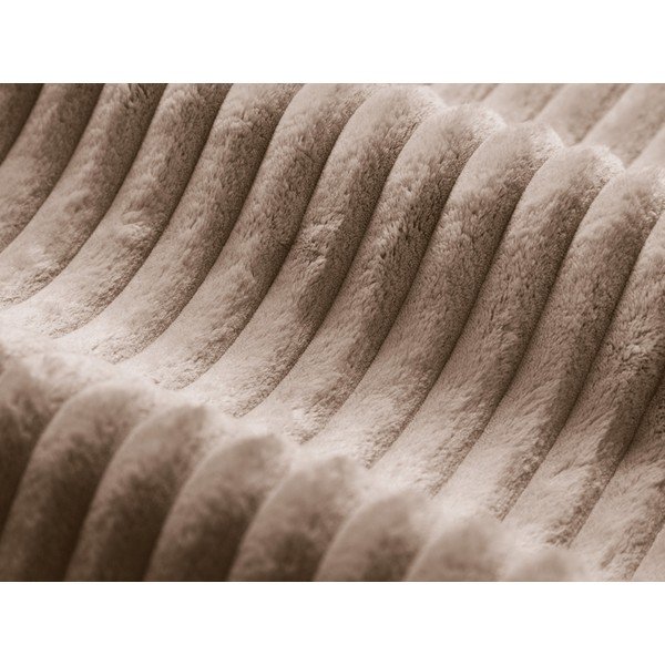 Barna kordbársony puff Dia – Micadoni -image-2