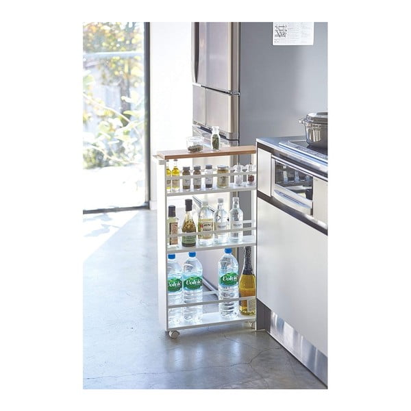 Fehér fém fürdőszobai polcos állvány 47,5x81 cm Tower – YAMAZAKI-image-3