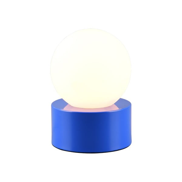 Kék asztali lámpa üveg búrával (magasság 17 cm) Countess – Trio-image-1