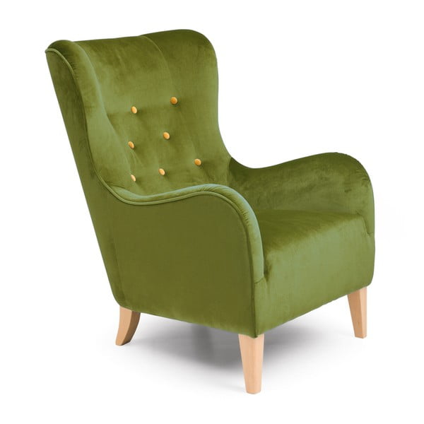 Medina zöld fotel - Max Winzer
