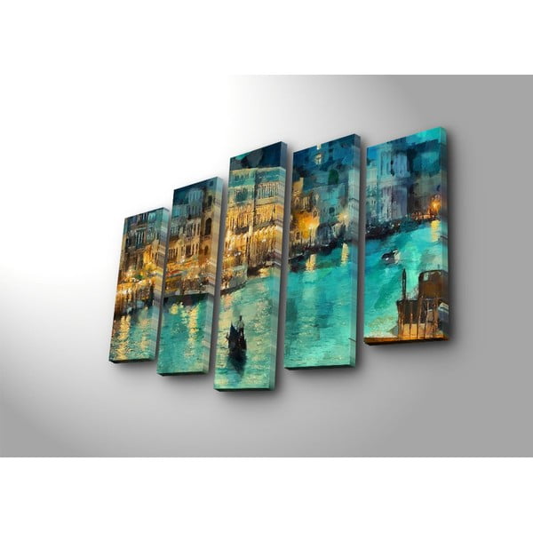 Kép szett 5 db-os Venice – Wallity-image-2